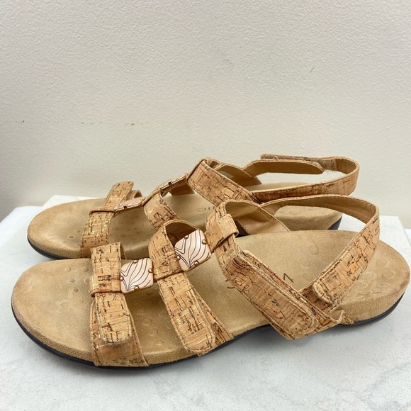Vionic Amber Cork Sandals Walking Travel Outdoor - Picture 7 of 11